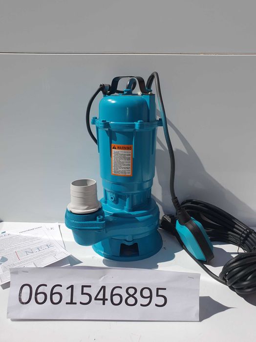 Насос Фекальний Дренажний з ножем 2,7 kW ТІЛЬКИ ДОСТАВКА ПОШТОЮ