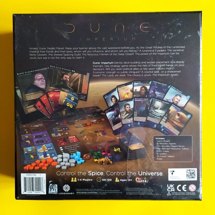 Jogo Tabuleiro Dune Imperium