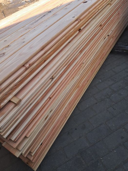 Deska elewacyjna daglezja , na zakładkę