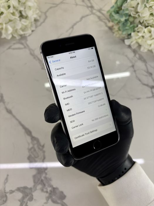 Ідеальний iPhone 6S 64GB 100%АКБ Space Gray (Магазин Гарантія)