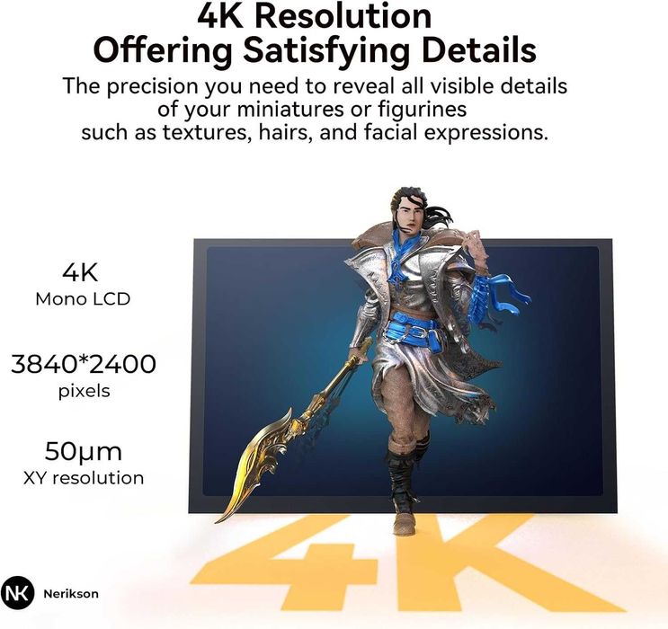 Drukarka 3D Creality Halot-Play 2024 LCD 8.9" HD 4K