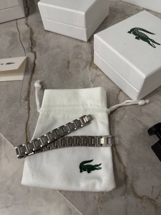 Чоловічий браслет Lacoste мужской браслет лакост ОПТ/ДРОП