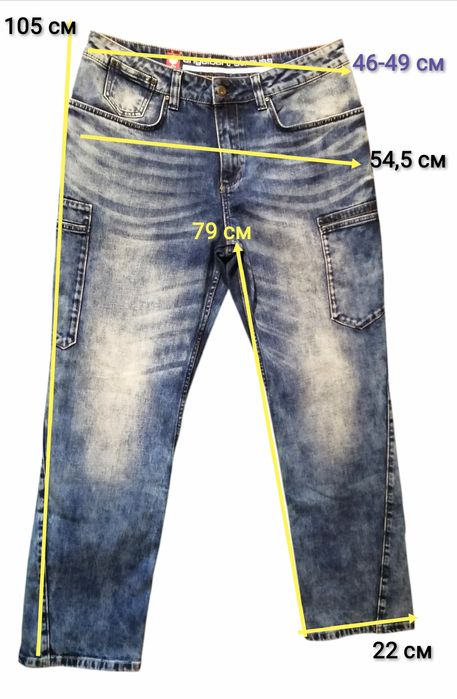 Джинси Engelbert Strauss робочі джинсові штани,чоловічі,52,M Енгельбер