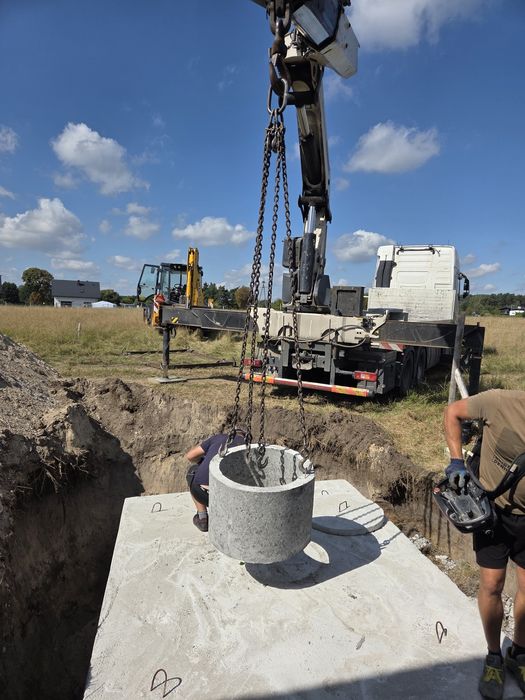 Usługi koparka transport