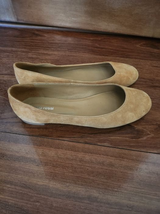 Baleriny zamszowe Gino Rossi r 37,5