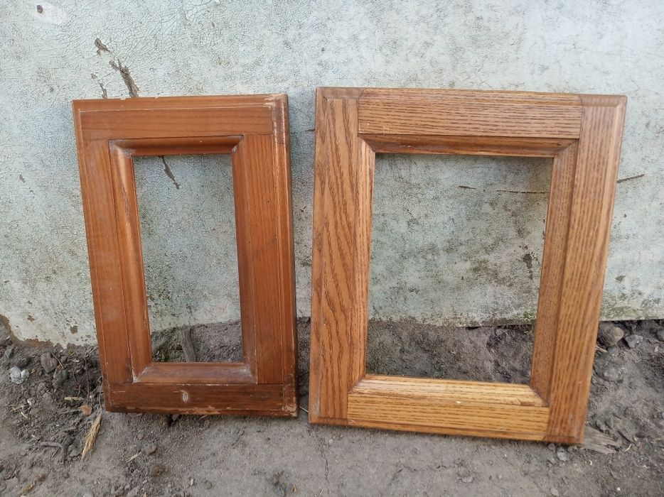 Фото рамка матерiал дуб