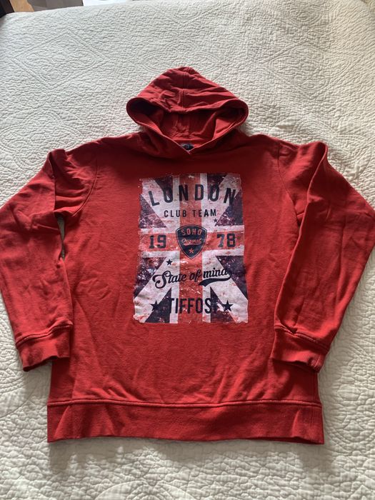 Sweatshirt vermelha da Tiffosi