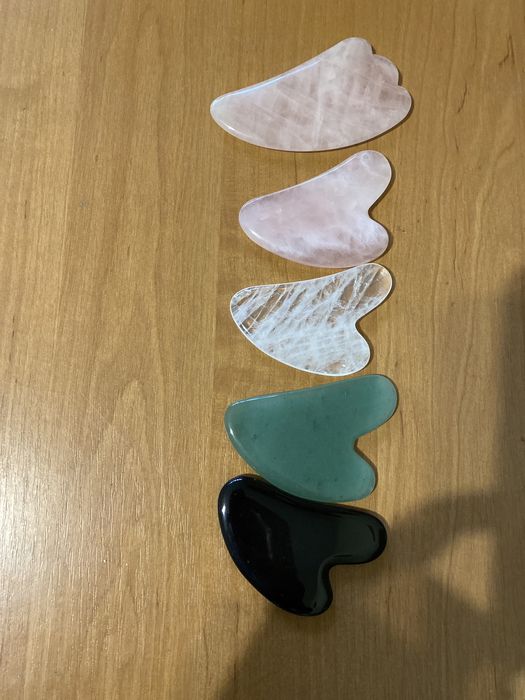 Продам массажеры-роллеры и скребки Гуаша из натуральных камней