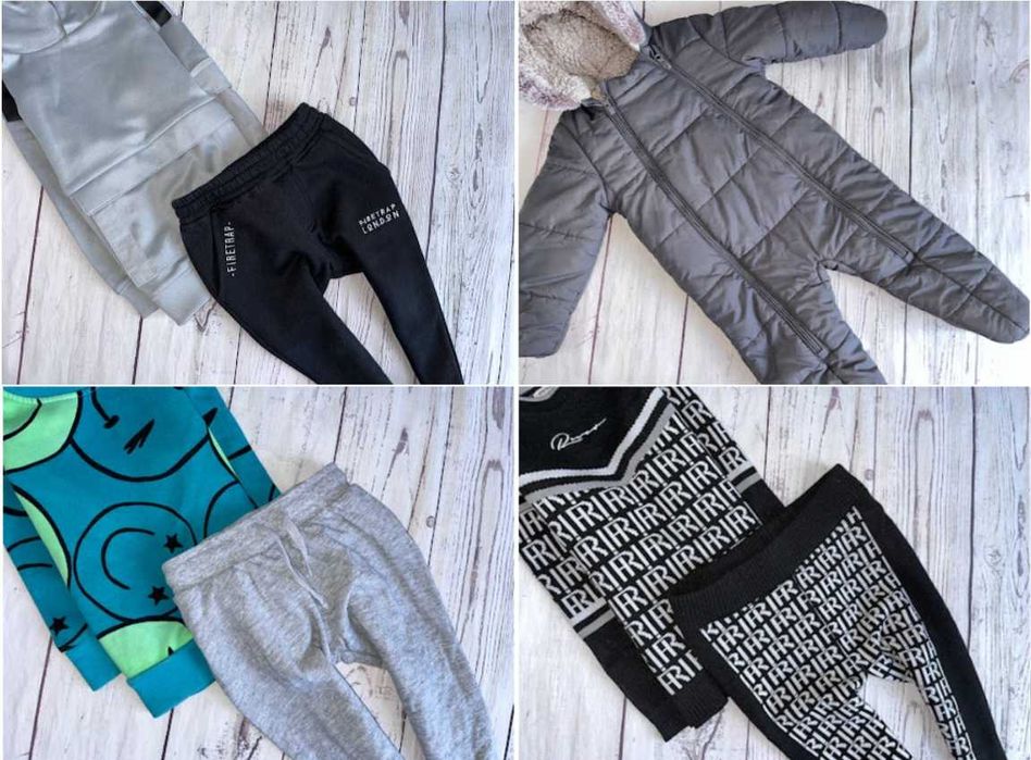 r.80-86 Mega paka 60szt zestaw ubranek dla Synka chłopca zara adidas