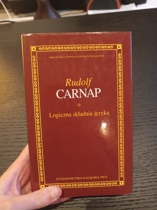 Rudolf Carnap - Logiczna składnia języka