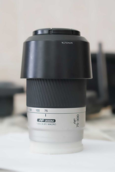 Lente Minolta 75-300mm PARA DESPACHAR