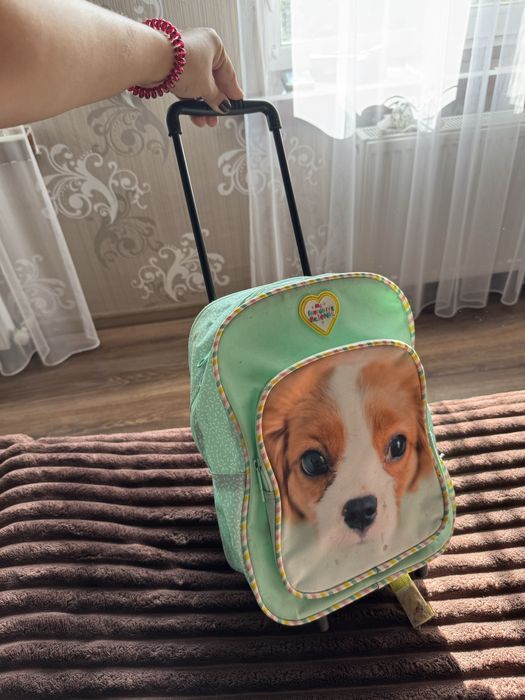 Чемодан дитячий (рюкзак на колесах)