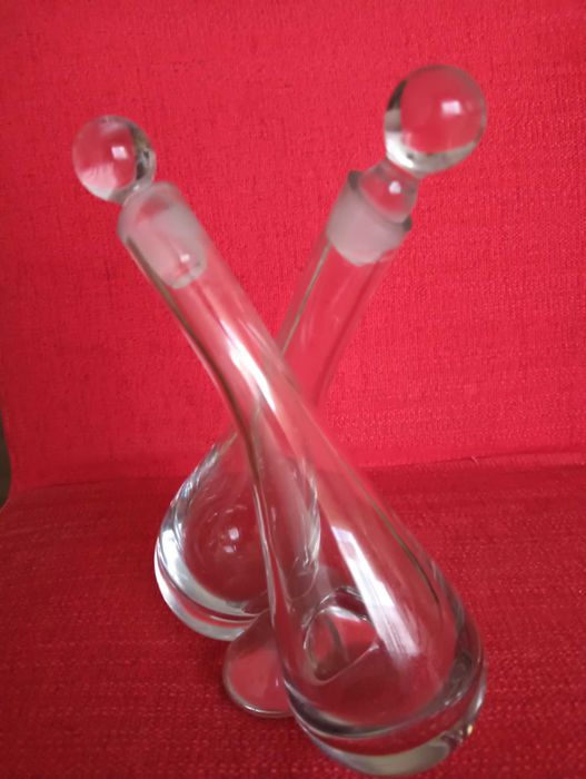 Galheteiro em Cristal 20x14cm