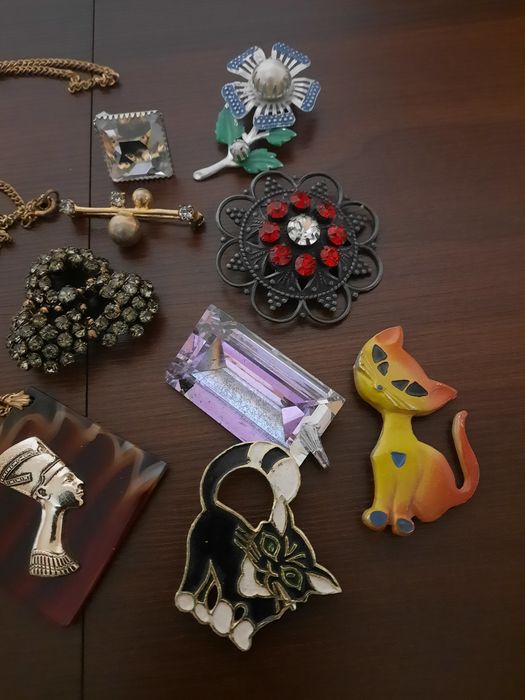 Брошь СССР Котики