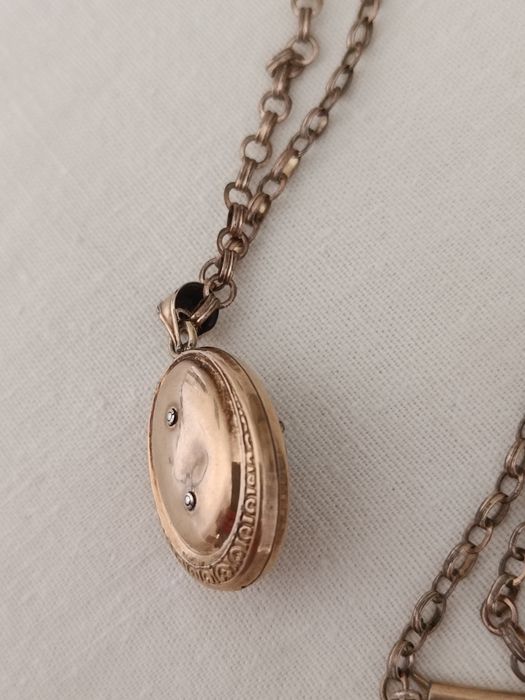 Антикварное ожерелье Кулон с опалом. 1930 годы .Редкость