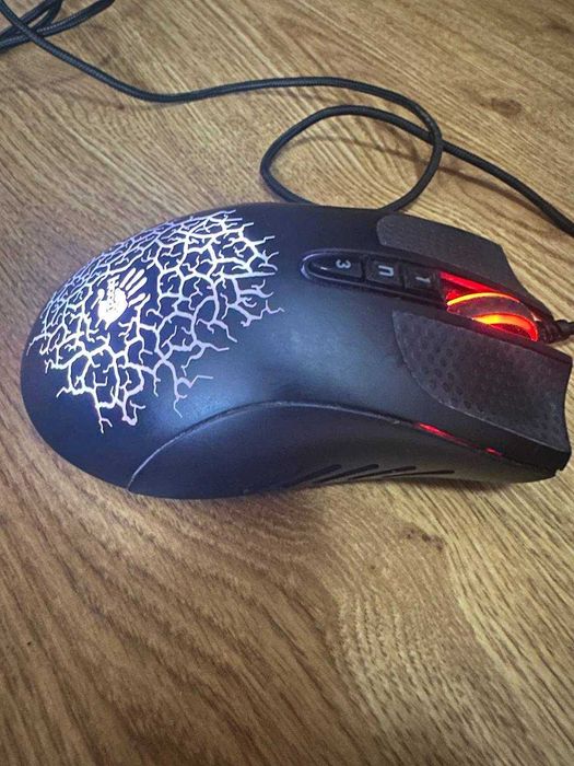 Ігрова мишка Bloody a90 Black USB RGB підсвітка
