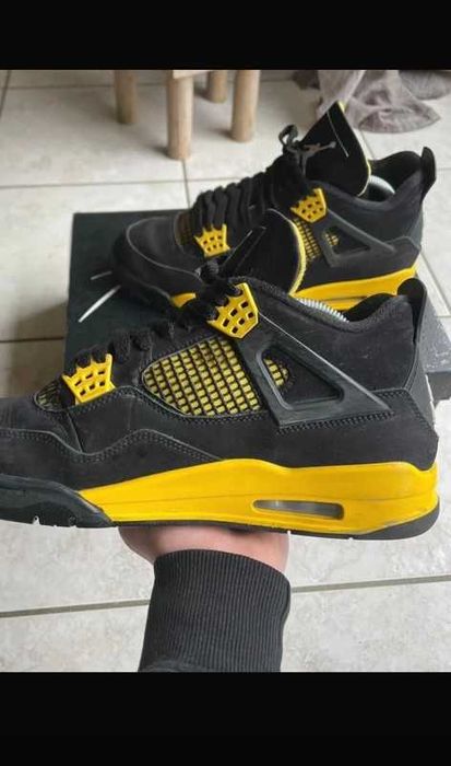 Jordan 4 Żółty Grzmot Rozmiar 39