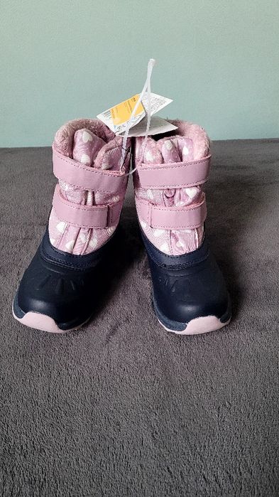 Buty śniegowce zimowe dziewczęce 32