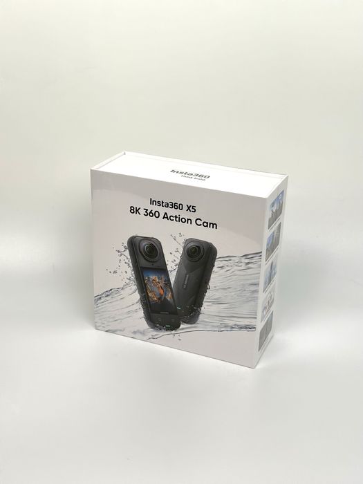 Insta360 X5 8K 360 Action Cam open box