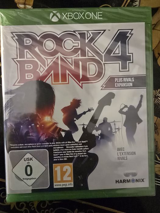 Guitar Hero, Rock Band 4 + Rivals Expansion Xbox One i Series X/S - Nowa Unikat