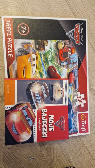 Auta książeczka i puzzle