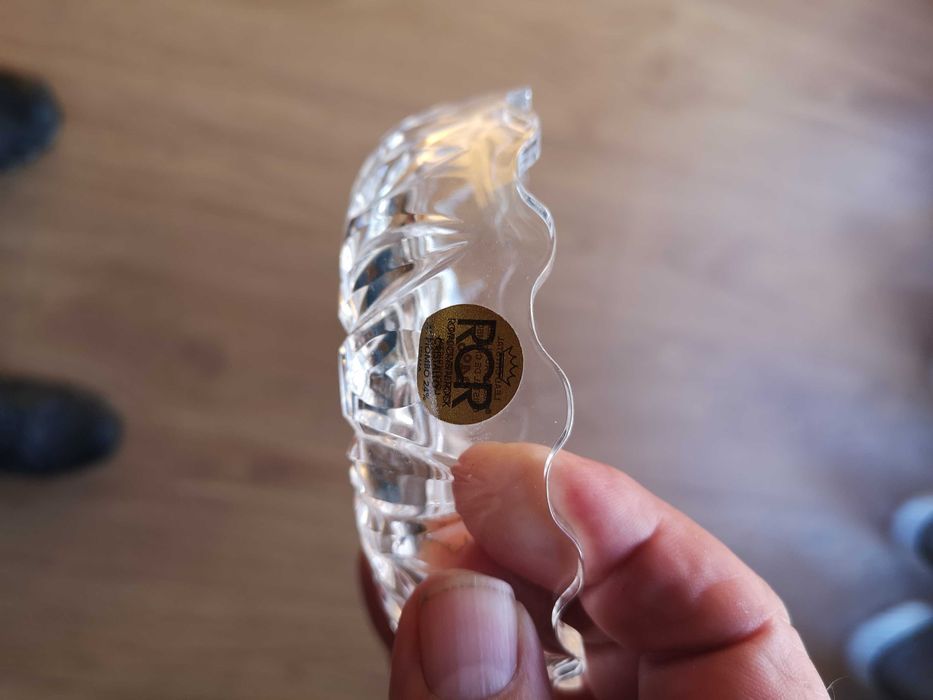 objetos vários em vidro