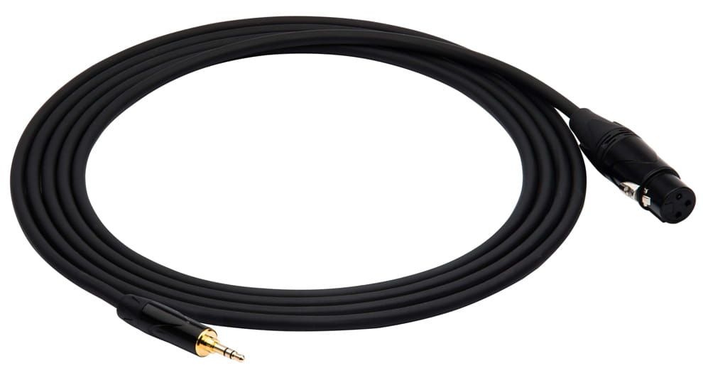 Kabel desymetryzujący Red’s Music MC1702BX – XLRF / Jack st 3,5mm 0,2m