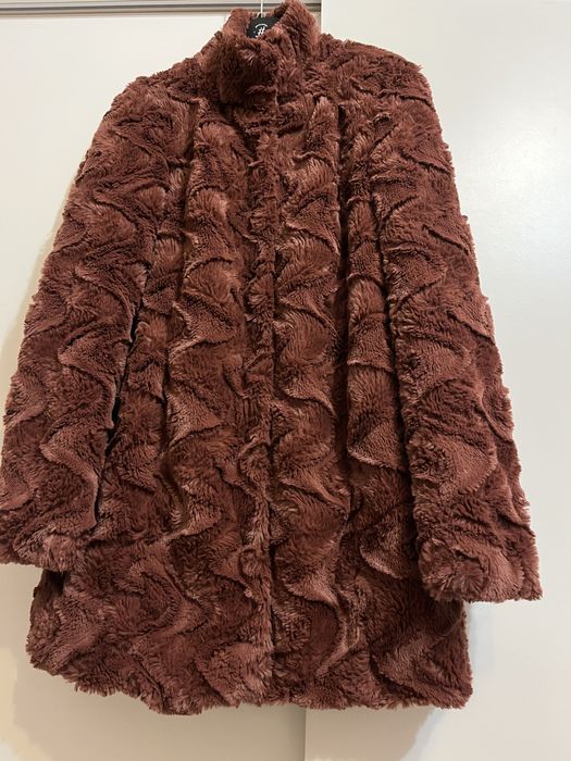 Шубка- тедді зі штучного хутра vero moda