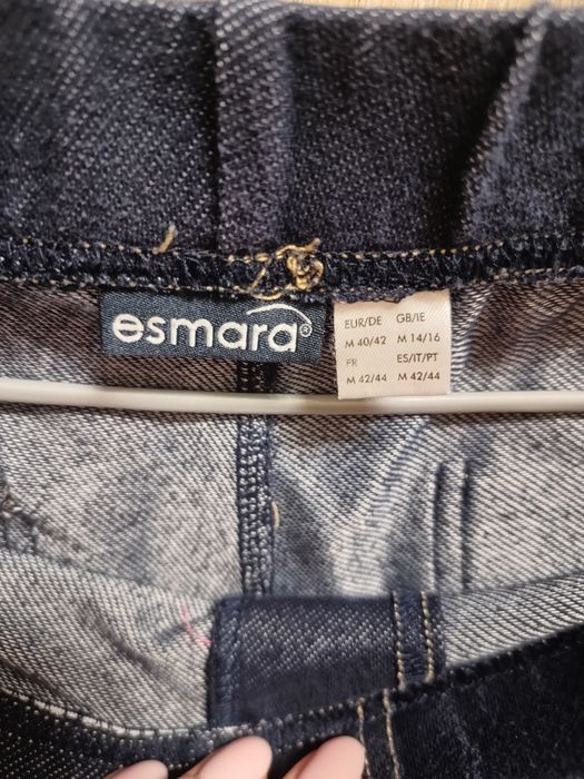 Damskie bawełniane spodnie na gumkę legginsy Esmara
