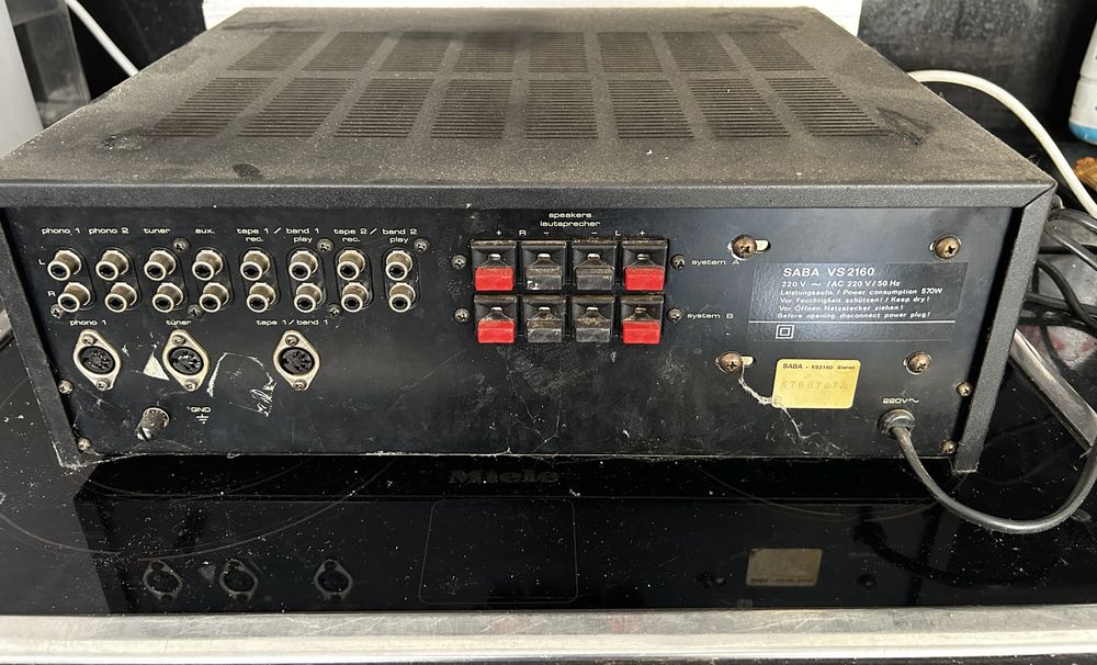 Vintage wzmacniacz Saba VS2160