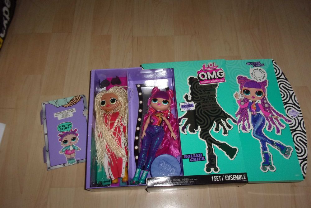 omg roller chick omg swag zestaw lalek