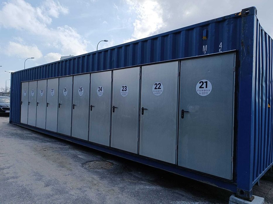 Box 7,5m2 garaż przechowalnia self storage na wynajem Gdynia Orłowo