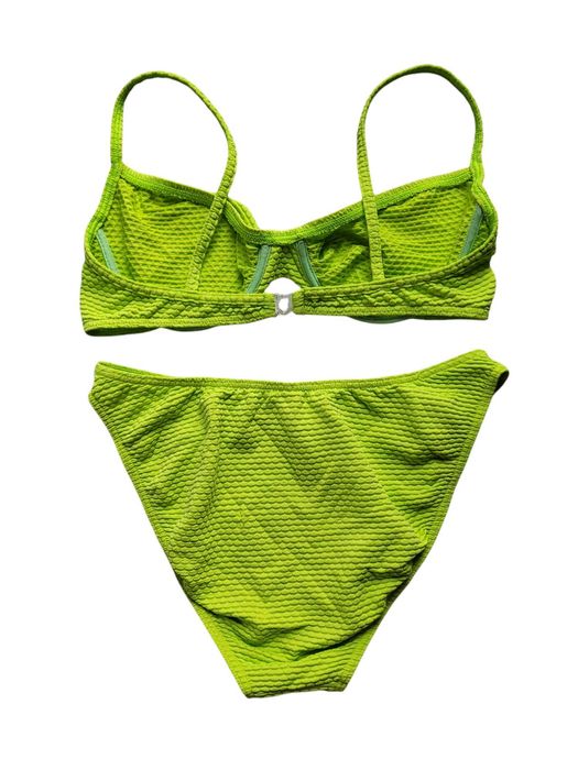 Zielony strój kostium kąpielowy bikini swimwear 38,M/40,L Fabian
