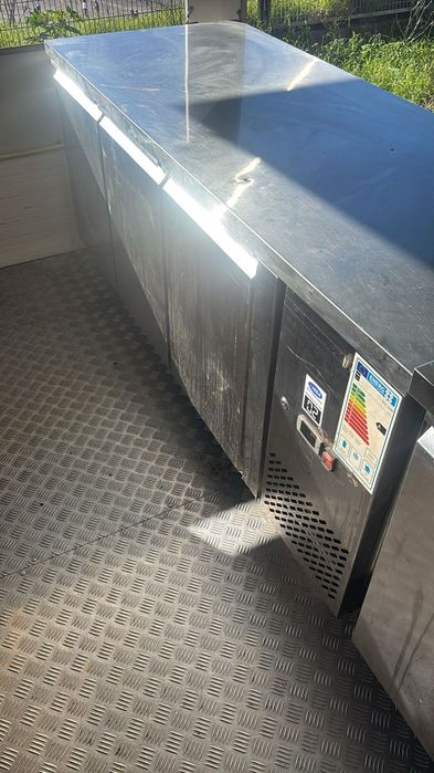 Roulote bar tudo a funcionar