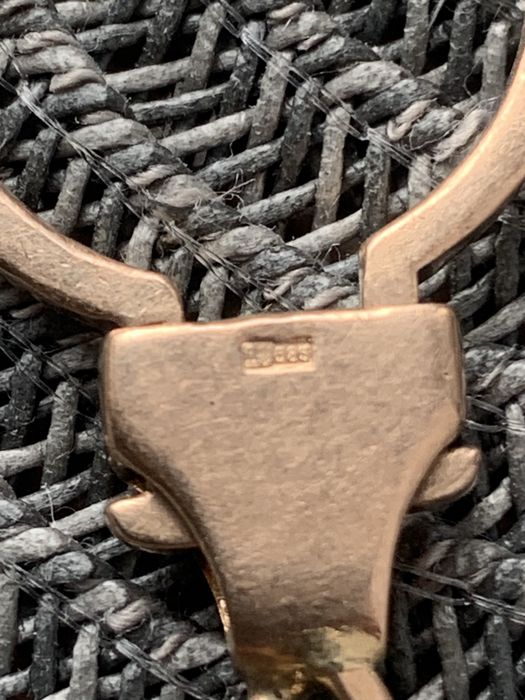 Золотой   брелок мерседес.Проба 585