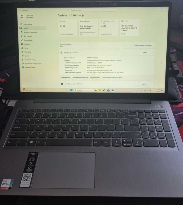 Laptop Lenovo ideapad 3 15ITL6
