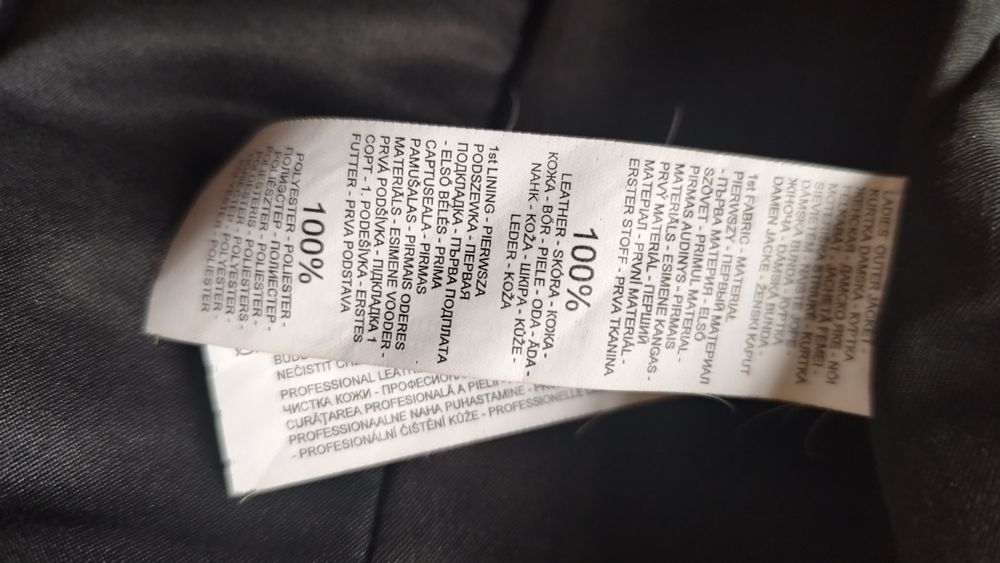 Ramoneska skóra naturalna Gold  tylko dziś niższa cena Label