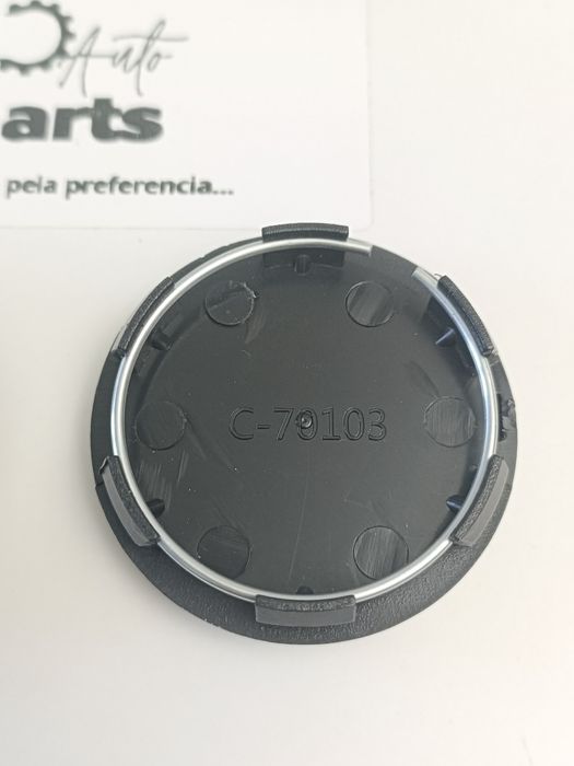 Conjunto 4 Centros de jante Volkswagen 50mm