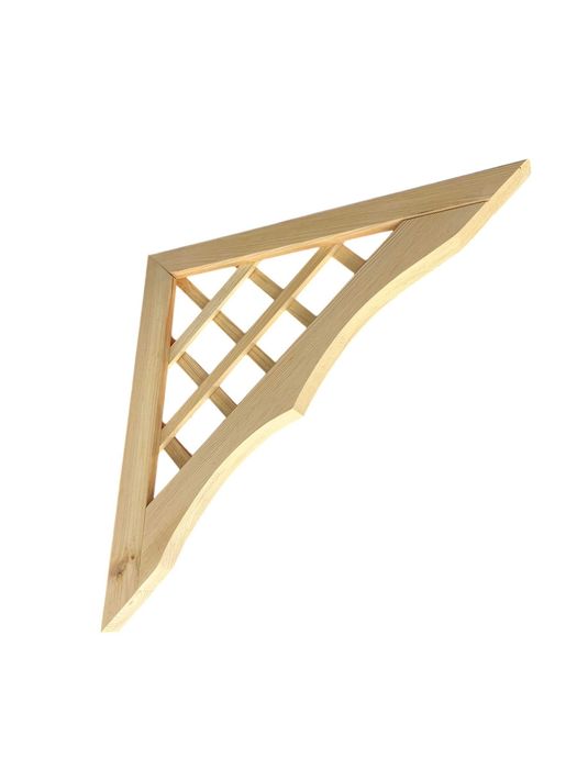 Element do Altan Domków trójkąt dekoracyjny, Wspornik z drewna ozdobny