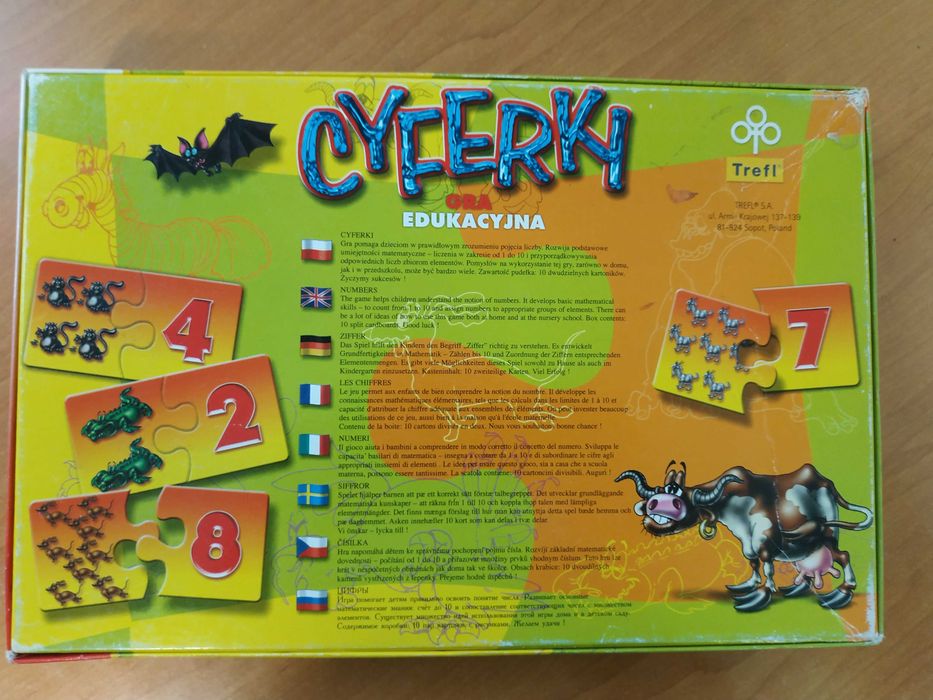 Gra edukacyjna: Cyferki