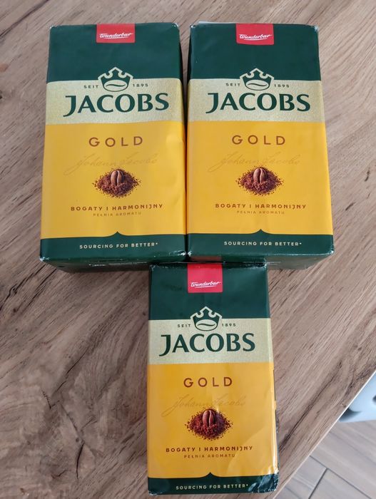 Kawa mielona Jacobs Gold -2szt. 500g, 1szt.-250g