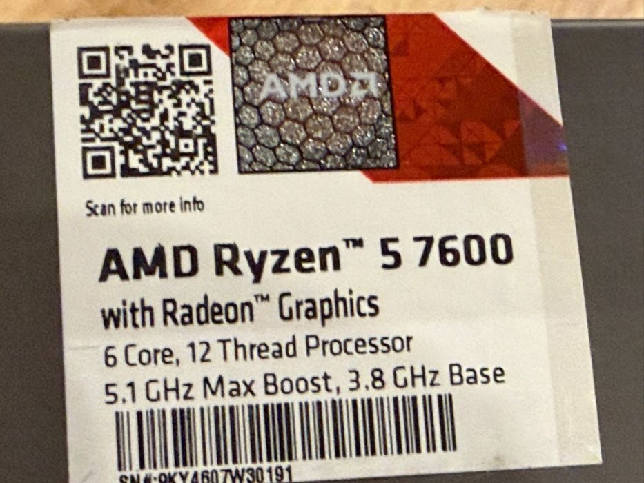 Sprzedam Ryzen 5 7600