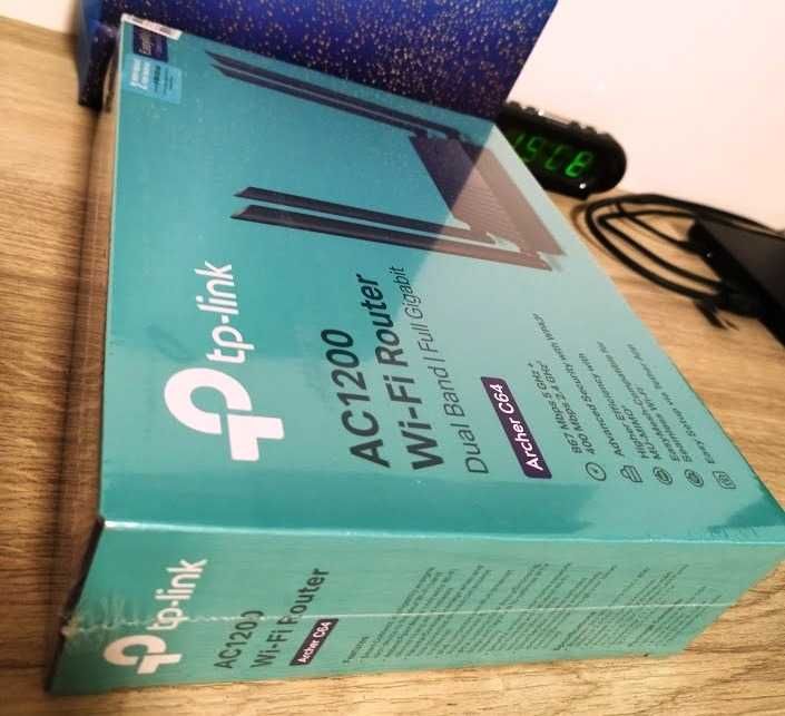 Wi-Fi роутер TP-LINK Archer C64 новий в плівці гарантія 2р