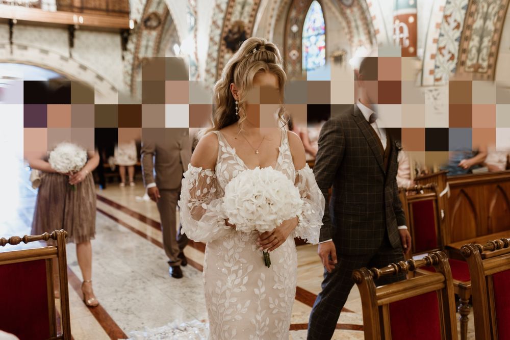 Suknia ślubna Madi Lane S/M model Piper zakupiona w salonie Miss Cheri