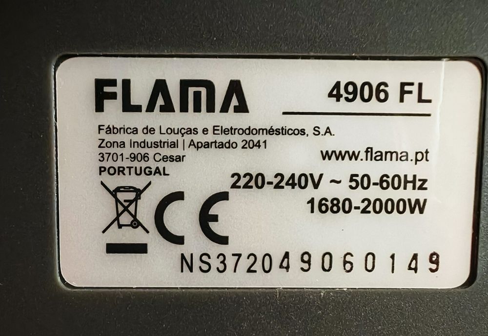 Máquina de fazer panquecas Flama
