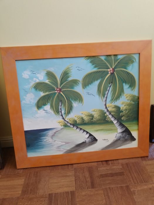 Quadro de parede em ótimo estado, Largura 69, Altura 60