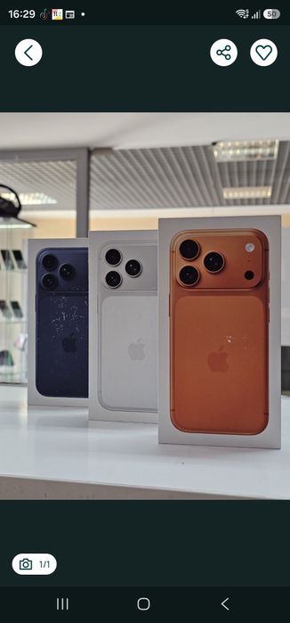 iPhone 17 Pro 256GB! NOWY! silver gwarancja!