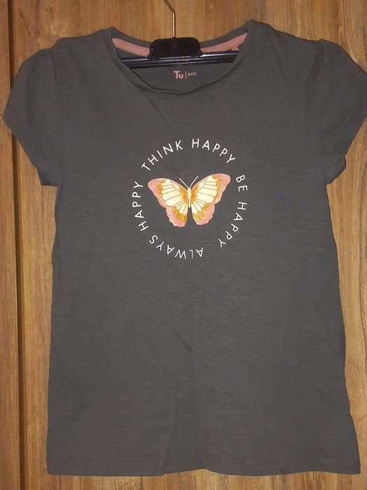 T-shirt dziewczęcy z Tu roz 134cm
