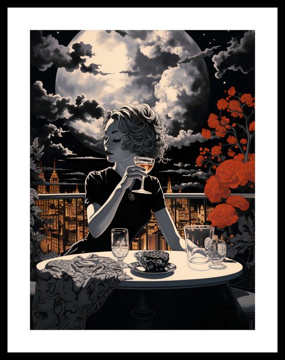 Plakat 30x40cm Wieczorne Toasty