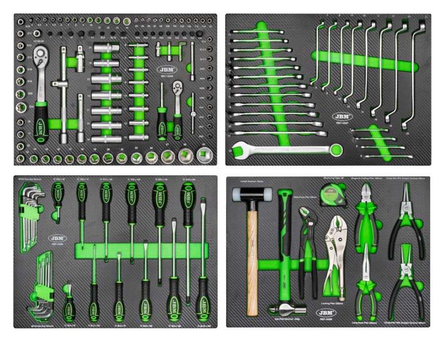 CONJUNTO DE MÓVEIS MODULARES COM SET DE 4 MÓDULOS FERRAMENTAS SERIE446